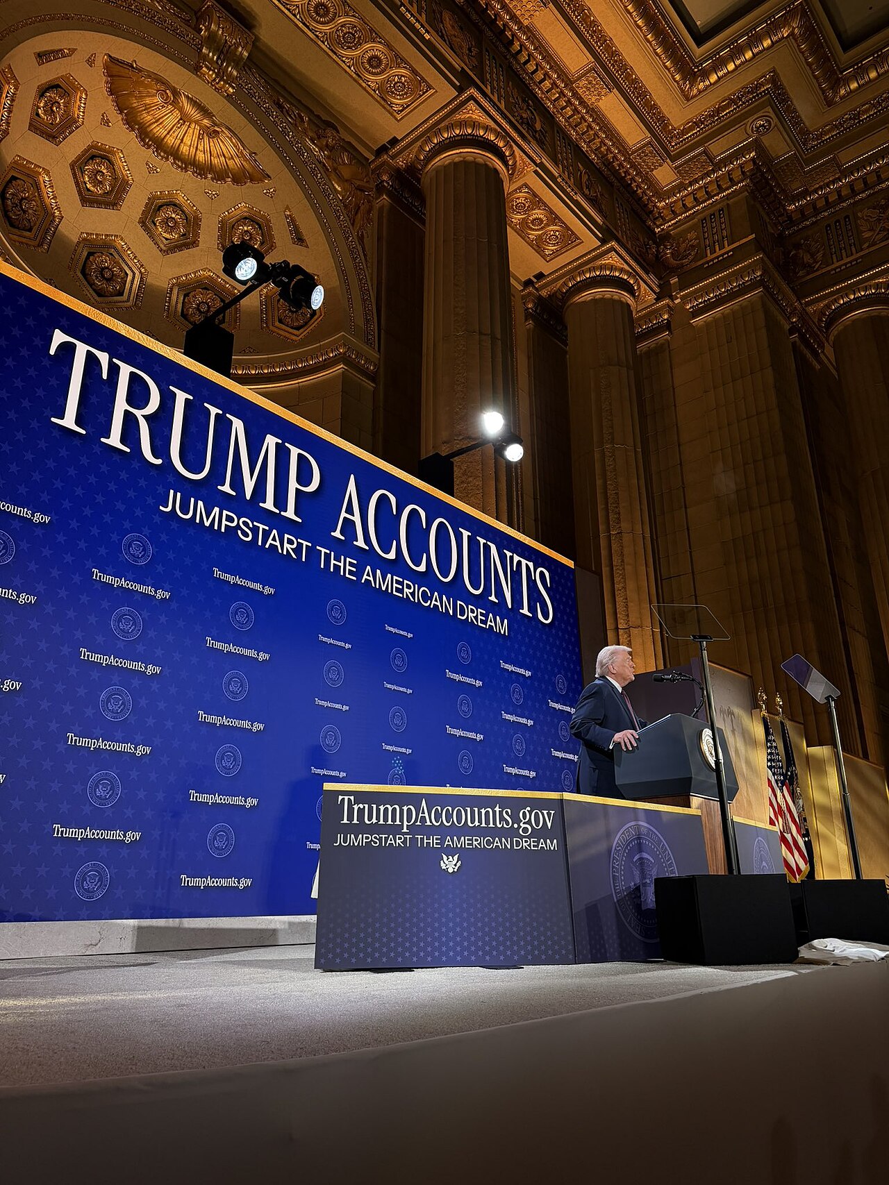 Treasury says Trump Account investment options will include State Street, BlackR